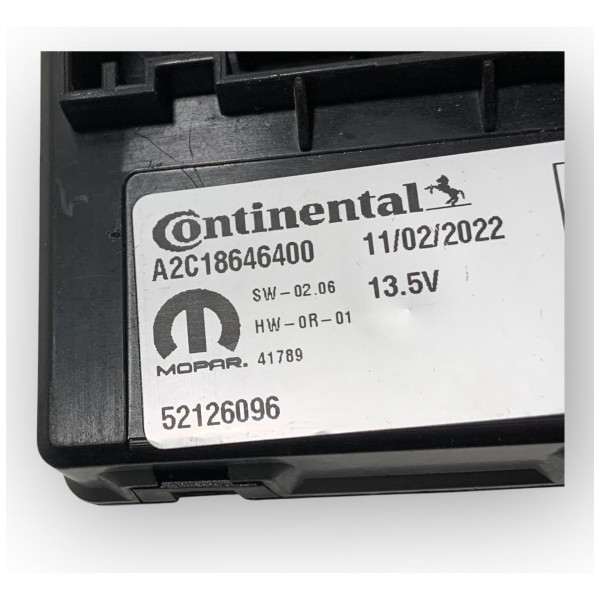 Módulo Conforto Fiat Argo Cronos 2018/2022 52126096