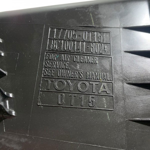 Tampa Caixa Filtro De Ar Toyota Corolla 1.8 2018