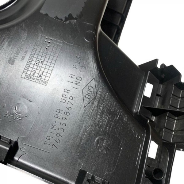 Suporte Tampao Bagagito Esquerdo Renault Kwid Preto