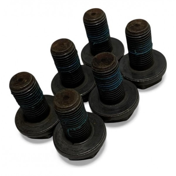 Jogo C/6 Parafuso Volante Motor Fox Gol Golf Jetta Polo Up