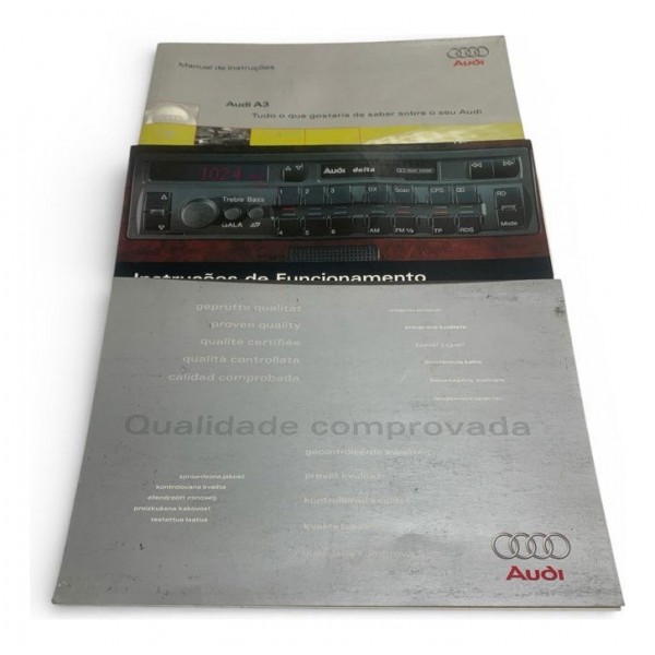 Manual Proprietário Original Audi A3 1.8 1997/1998
