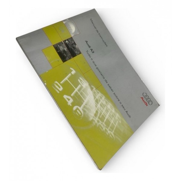 Manual Proprietário Original Audi A3 1.8 1997/1998