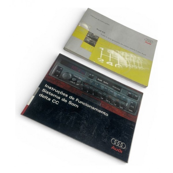 Manual Proprietário Original Audi A3 1.8 1997/1998