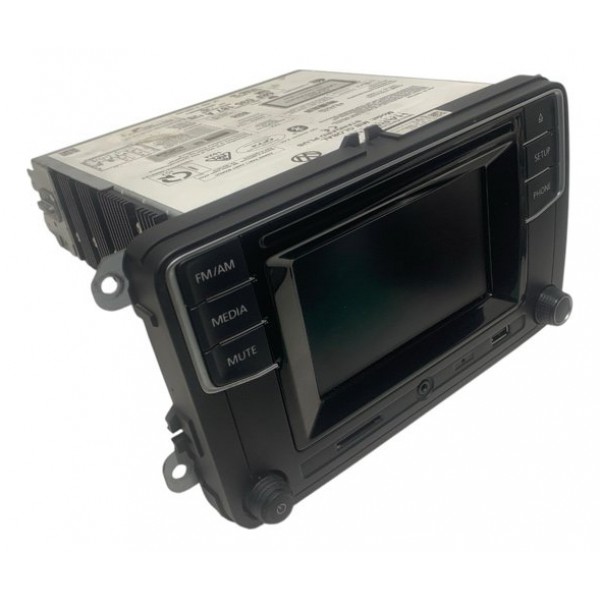 Central Multimídia Vw Gol Voyage Fox G7,8 2015/23 C/ Detalhe