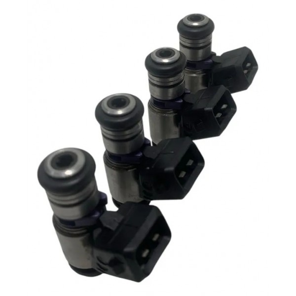 Kit 04 Bico Injetor Fiat Uno Palio Siena Strada 1.0 2009/10