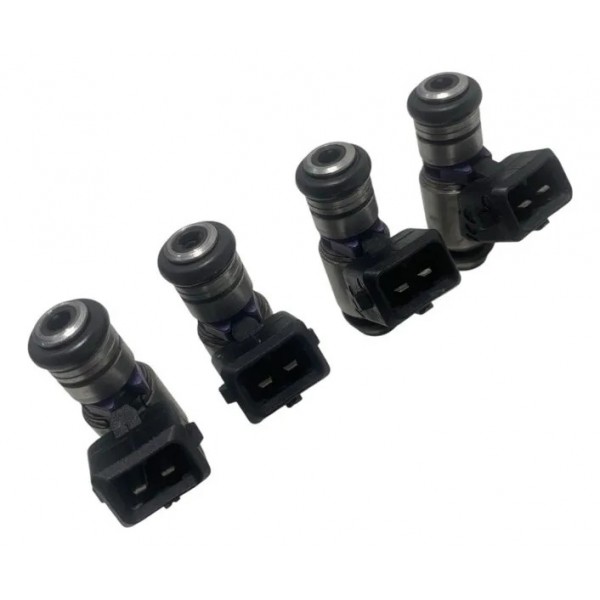 Kit 04 Bico Injetor Fiat Uno Palio Siena Strada 1.0 2009/10