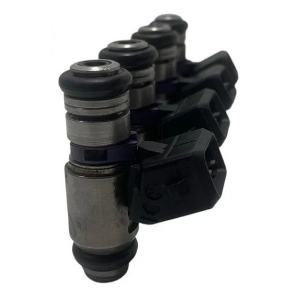 Kit 04 Bico Injetor Fiat Uno Palio Siena Strada 1.0 2009/10