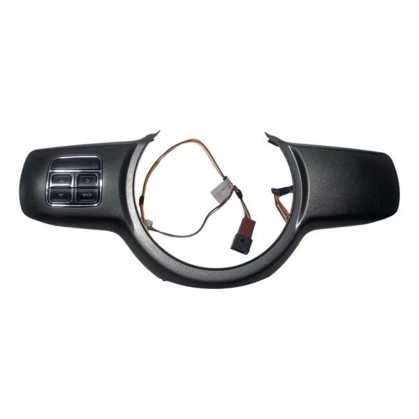 Moldura Volante Fiat Uno Mobi Strada 2015/21 C/botão Comando