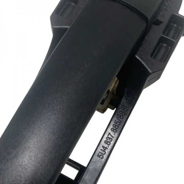 Maçaneta Dianteira Direita Gol G5 Ao G8 2008/2017 Preto Dianteira