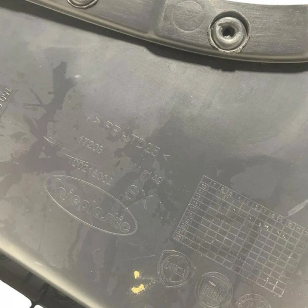 Forro Porta C/ Couro Dianteiro Esq. Fiat Uno Way 2015/2020 Preto