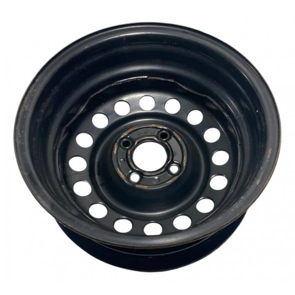 Roda De Ferro Renault 14 Clio 2013 Preto