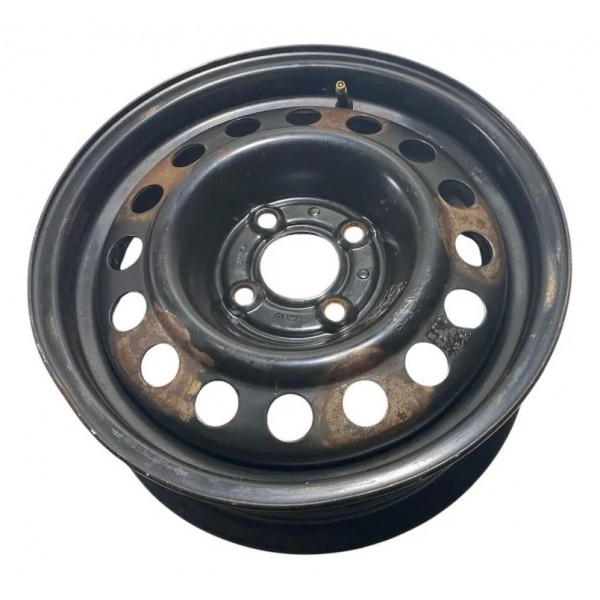 Roda De Ferro Renault 14 Clio 2013 Preto