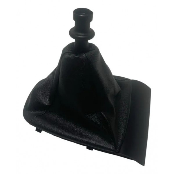 Coifa De Câmbio Onix Prisma 2013 A 2019 Preto Costura Preta