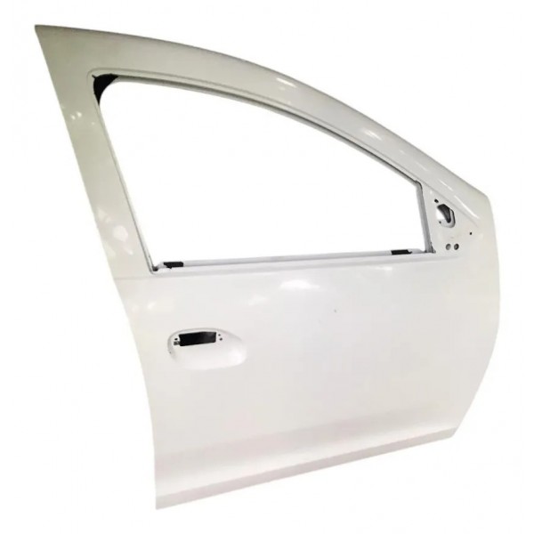 Porta Dianteira Direita Logan Sandero 2015/2023 Dianteira Direito Branco