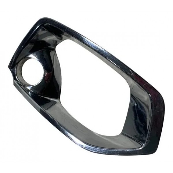 Aplique Roda Cromado Calota Aro 16 Citroen C3 2013/2019 Prateado